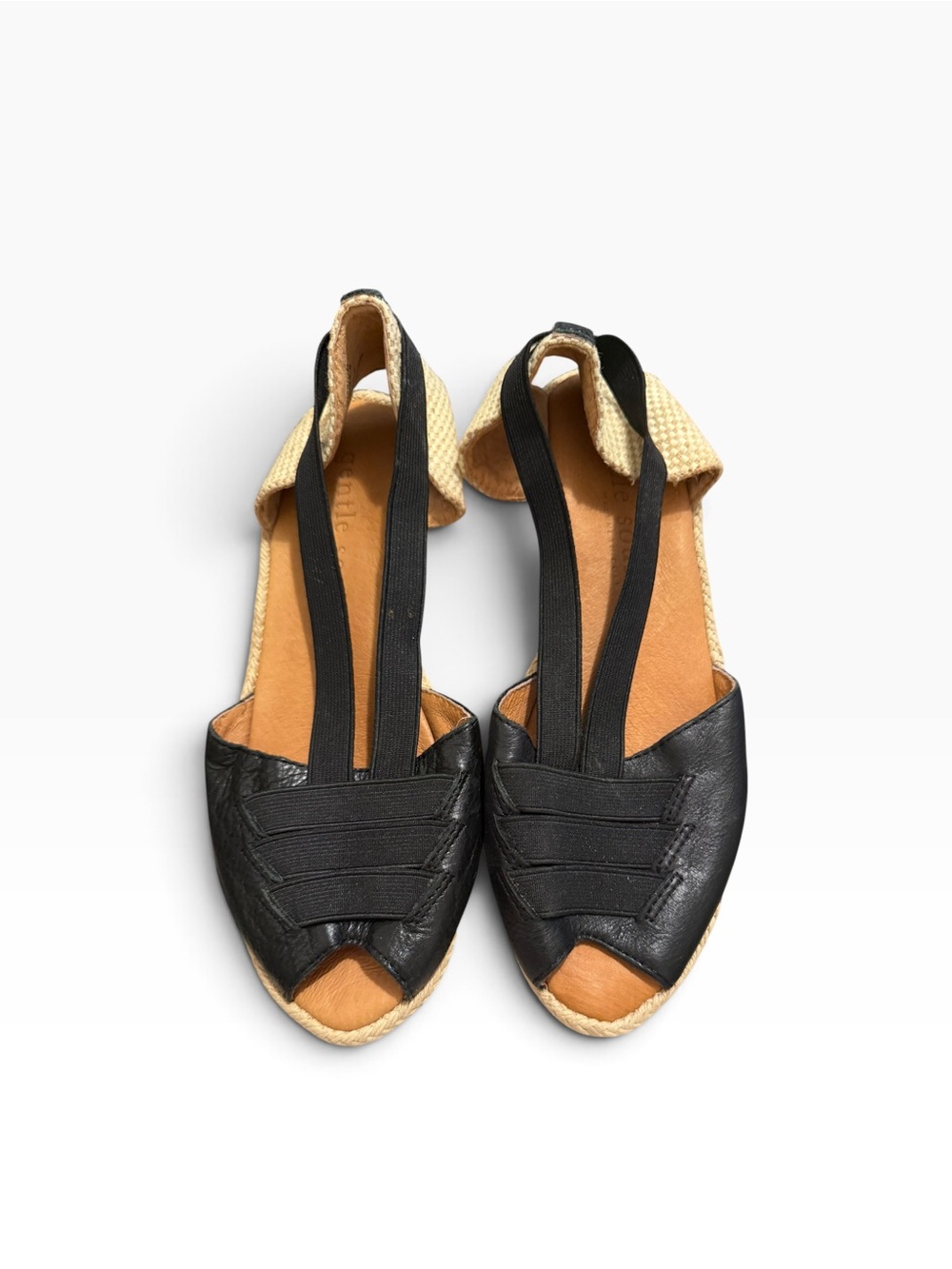 Gentle Souls Luci Wedge Sandal Leather size 7 - Picture 2 of 6